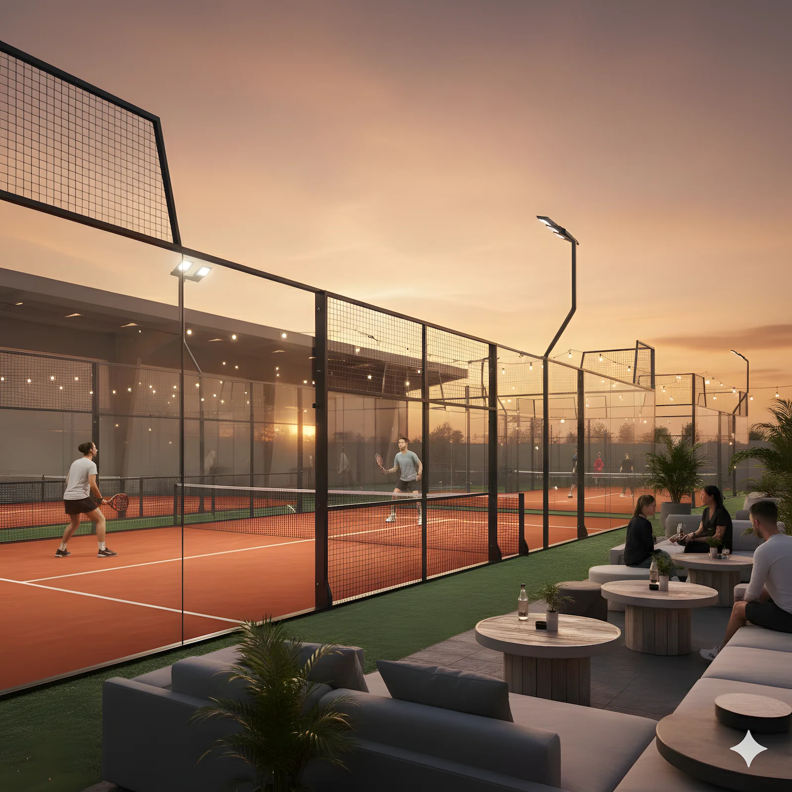 Court 2 - Sunset
